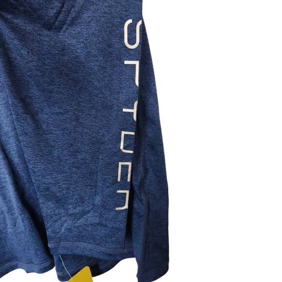 Spyder swim shirt rash guard UPF 50 blue long sleeve water sport small NWT - Picture 4 of 7